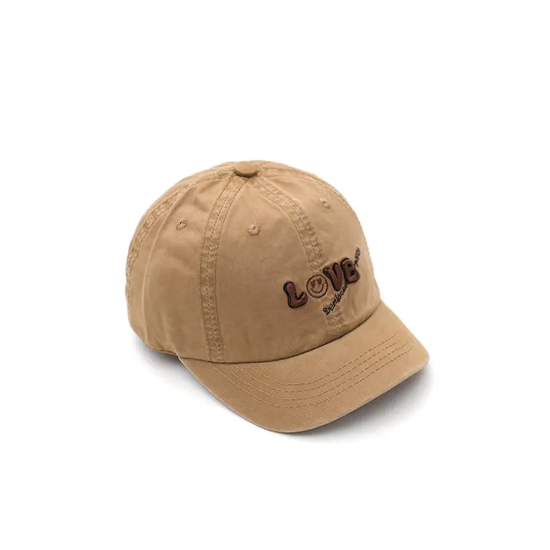 Korean-style Love Embroidered Baseball Caps for Boys Girls - Image 4