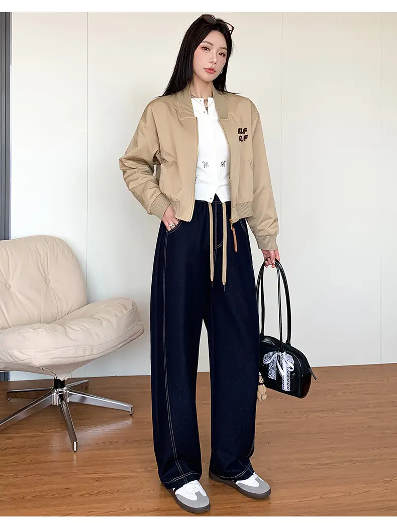 Dark Blue High-Waisted Wide Leg Pants for Women 2026 — feature 15