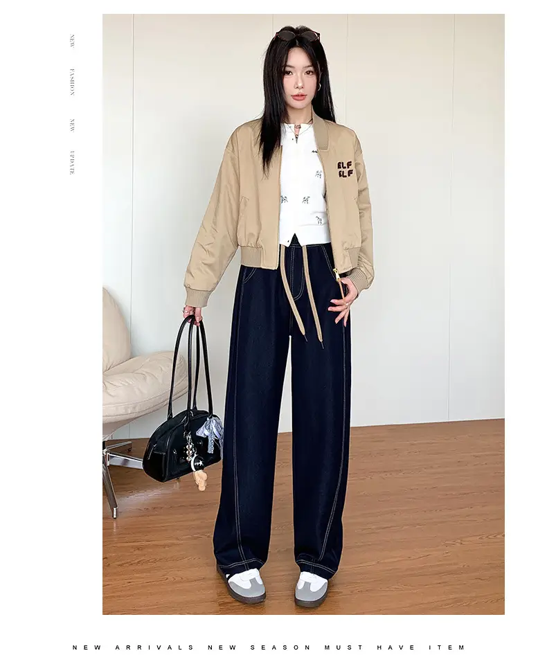 Dark Blue High-Waisted Wide Leg Pants for Women 2026 — feature 17