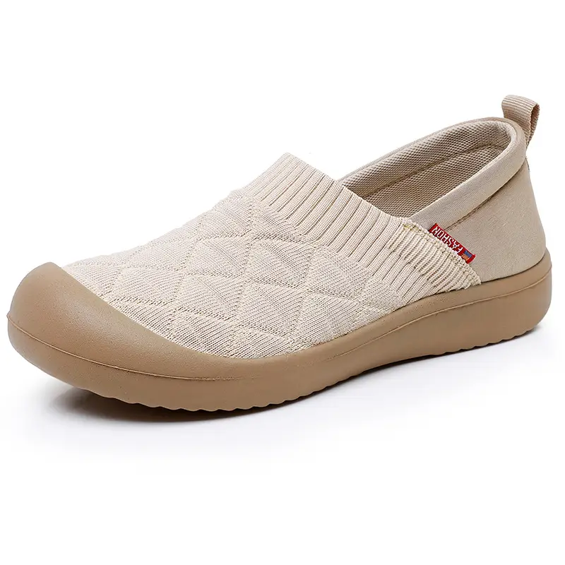 2025 Old Beijing Breathable Soft-soled Lightweight Women's Single-layer Shoes Comfortable Slip-on Lazy Shoes Non-slip Stepping Mom's Cloth Shoes - Image 8