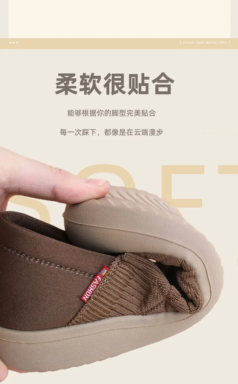2025 Old Beijing Breathable Soft-soled Lightweight Women's Single-layer Shoes Comfortable Slip-on Lazy Shoes Non-slip Stepping Mom's Cloth Shoes — feature 8
