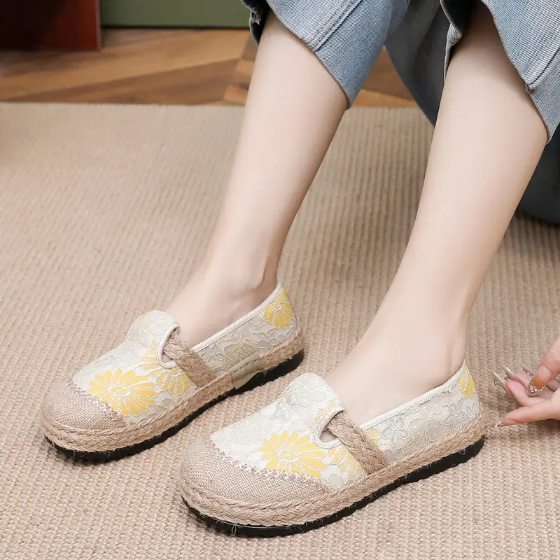 Spring 2025 Fisherman Shoes Pastoral Style Women - Image 4
