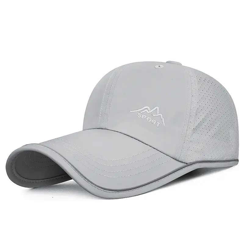 White Mountain Sports Cap Grey Reflective Mesh - Image 4