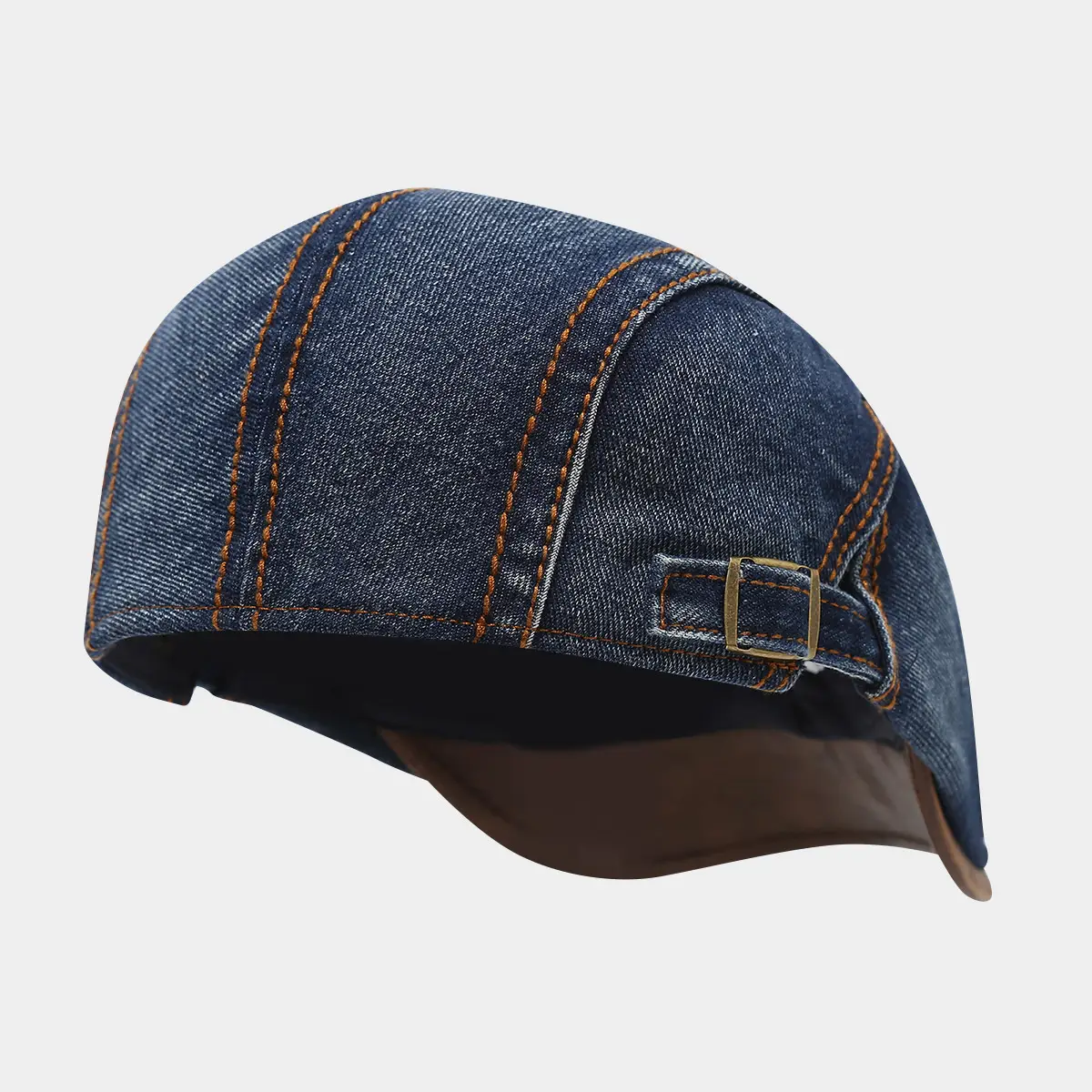 2025 Spring Washed Denim Hat for Men Women British Vintage Cap - Image 8