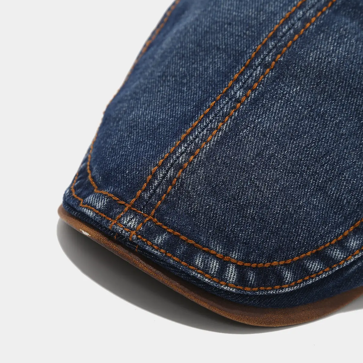 2025 Spring Washed Denim Hat for Men Women British Vintage Cap — feature 10