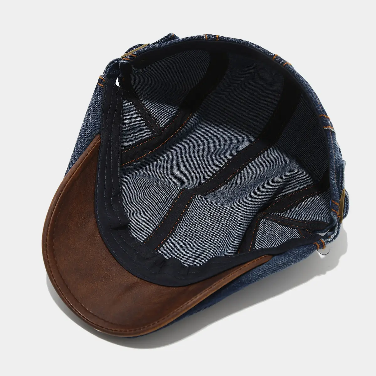 2025 Spring Washed Denim Hat for Men Women British Vintage Cap — feature 11