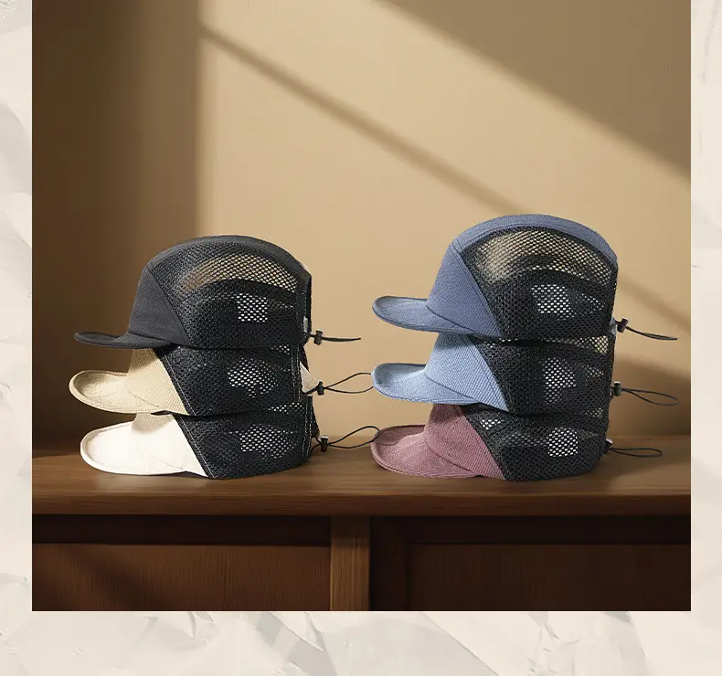 Men's Foldable Sun Hat with Mesh Back for Anti-UV Protection — feature 11