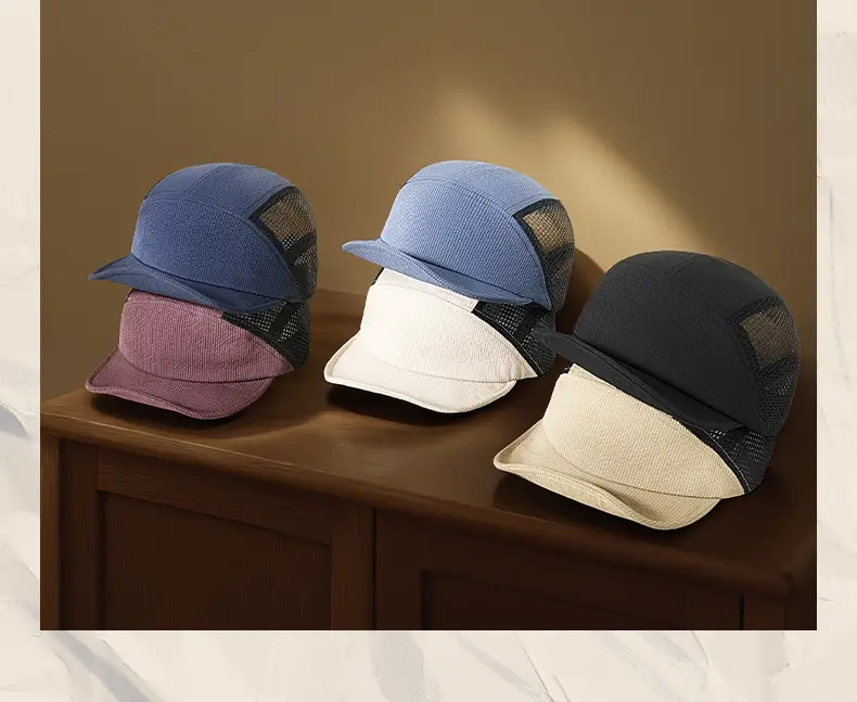 Men's Foldable Sun Hat with Mesh Back for Anti-UV Protection — feature 19