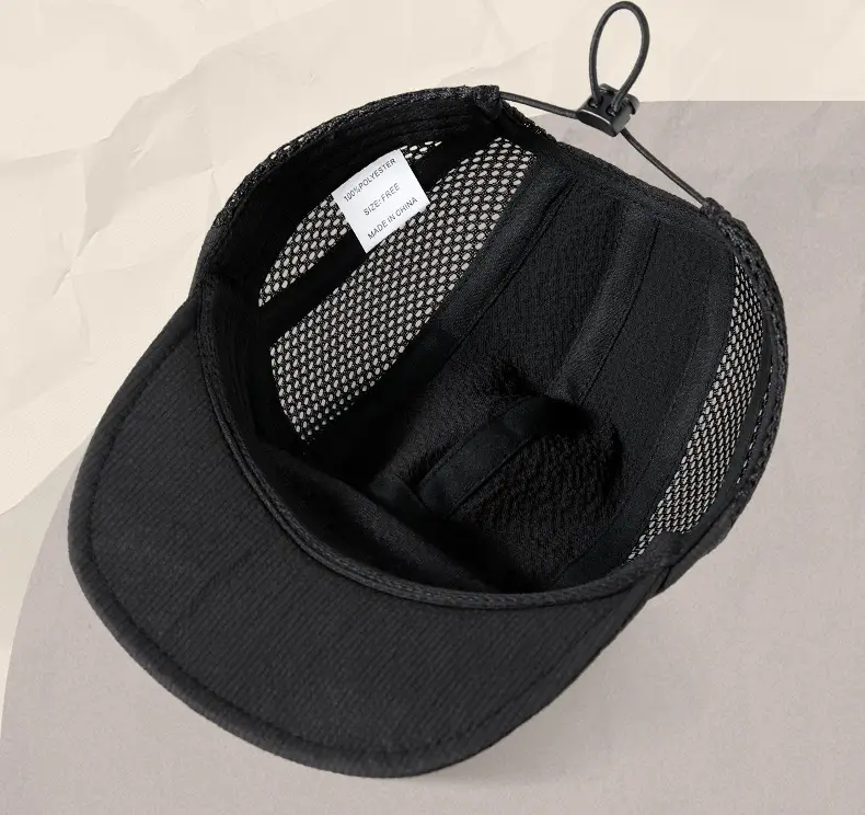 Men's Foldable Sun Hat with Mesh Back for Anti-UV Protection — feature 21
