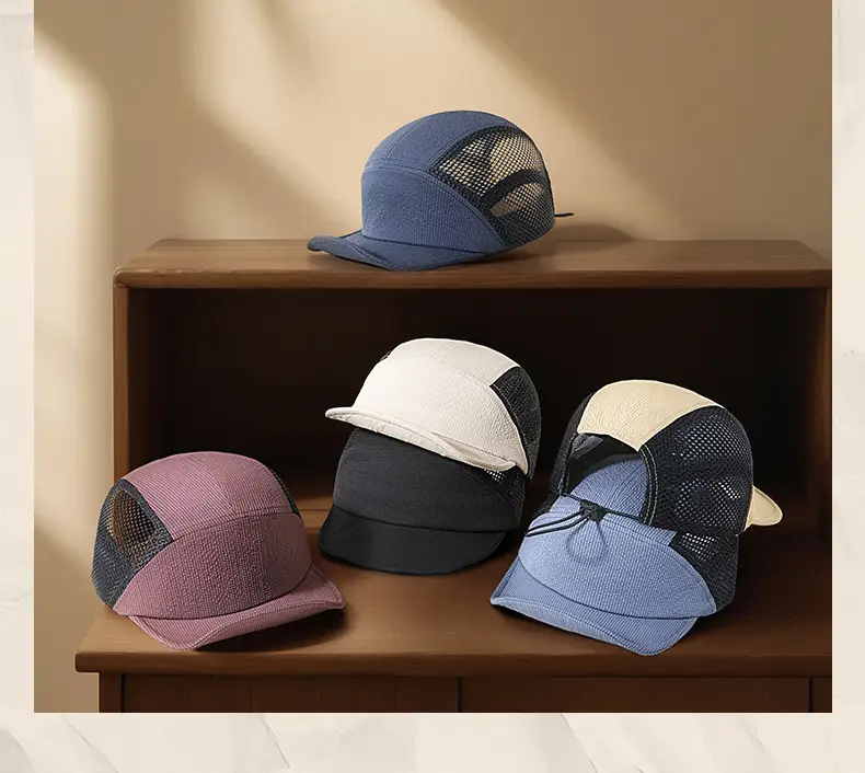 Men's Foldable Sun Hat with Mesh Back for Anti-UV Protection — feature 26