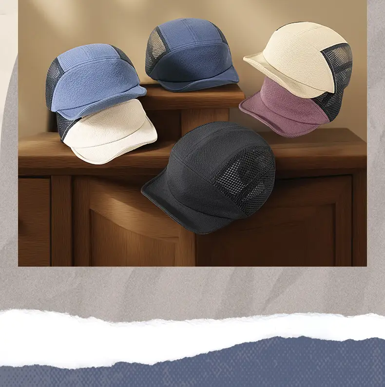 Men's Foldable Sun Hat with Mesh Back for Anti-UV Protection — feature 28