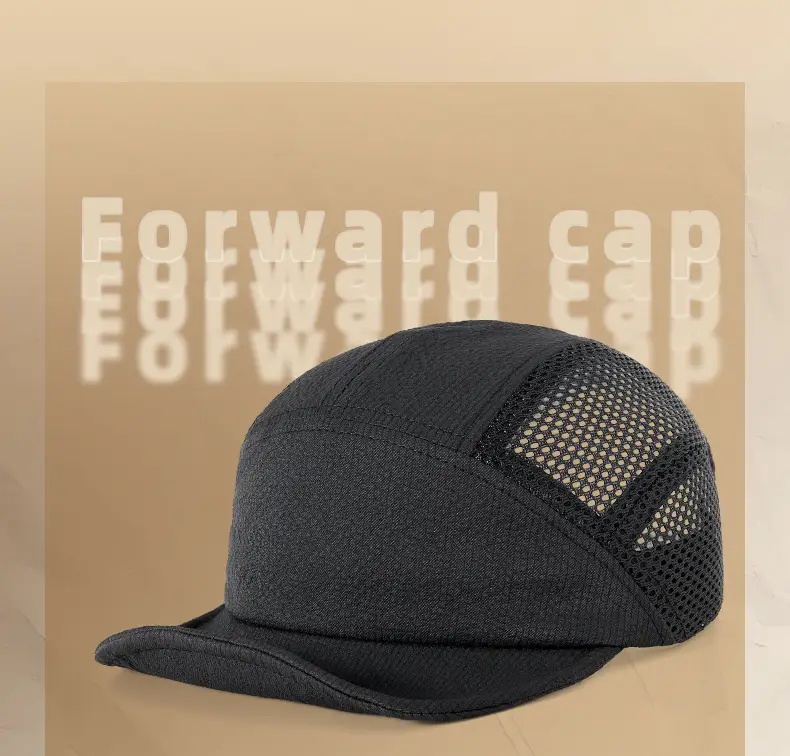 Men's Foldable Sun Hat with Mesh Back for Anti-UV Protection — feature 7