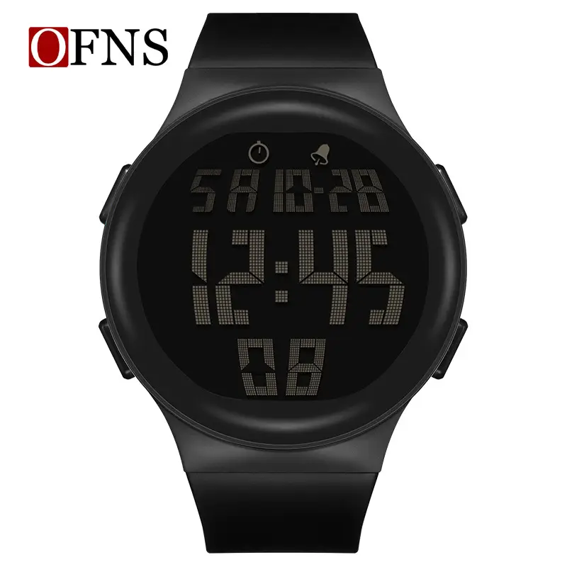 O'Fani Luminous Waterproof Digital Watch for Men Women Red - Image 3