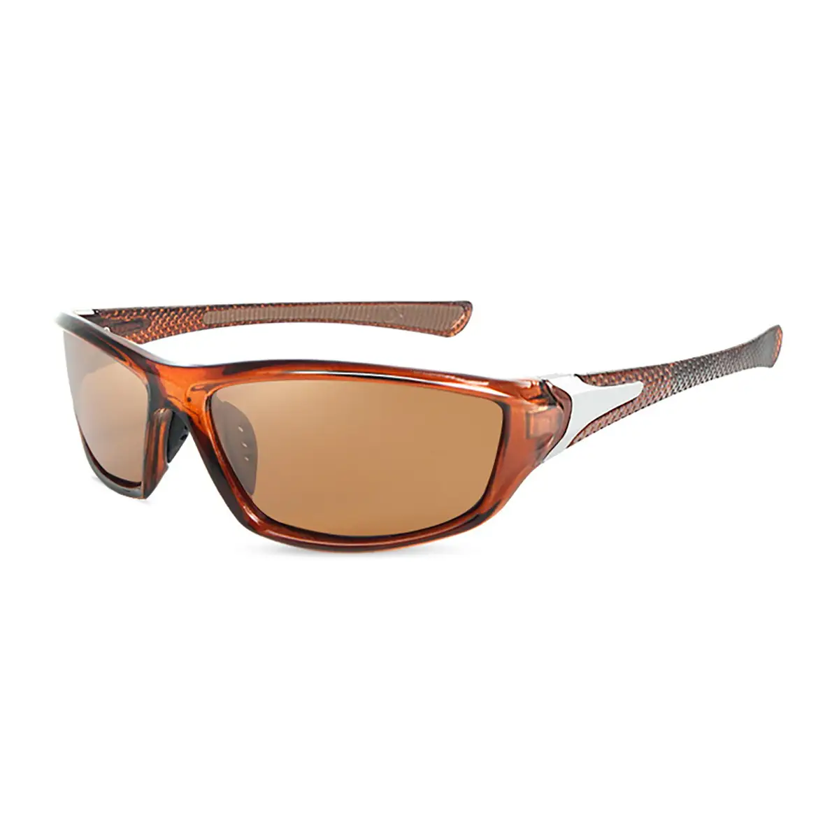 Men Windproof Sports Sunglasses Black Red White