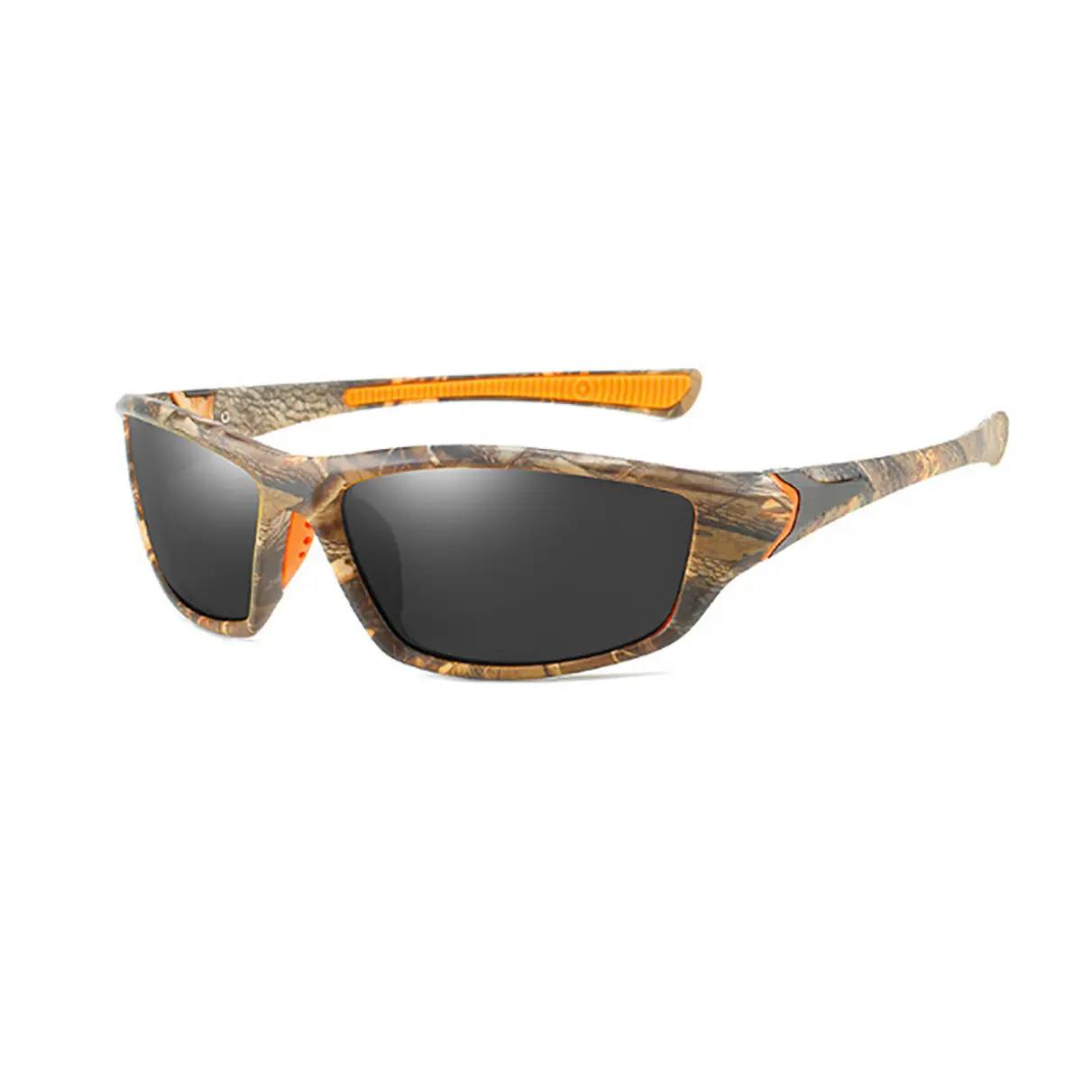 Men Windproof Sports Sunglasses Black Red White
