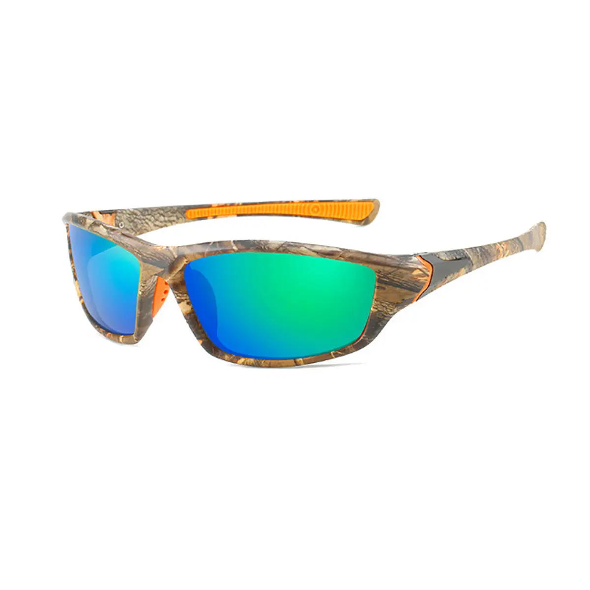 Men Windproof Sports Sunglasses Black Red White
