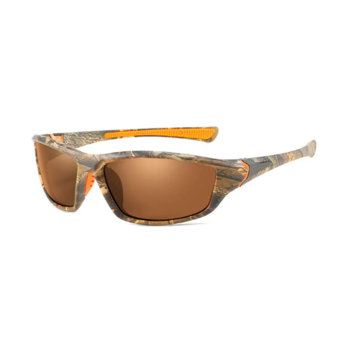 Men Windproof Sports Sunglasses Black Red White