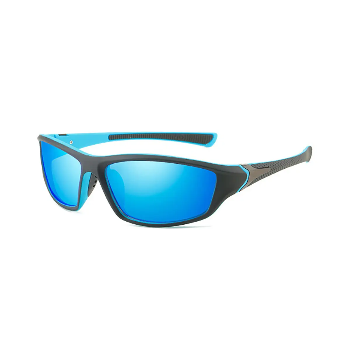 Men Windproof Sports Sunglasses Black Red White