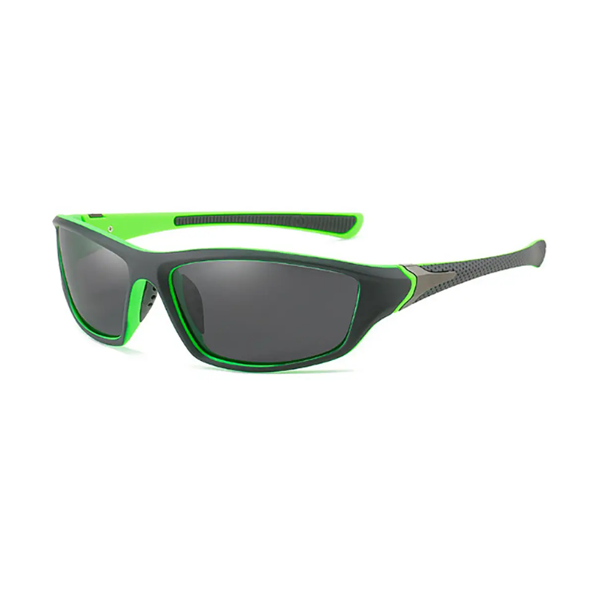 Men Windproof Sports Sunglasses Black Red White