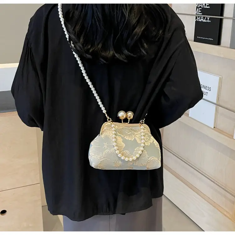 Gold Embroidered Handbag for Women 2025 New Fashion — feature 12