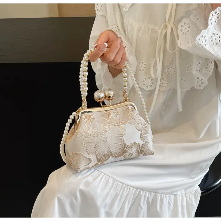 Gold Embroidered Handbag for Women 2025 New Fashion — feature 17