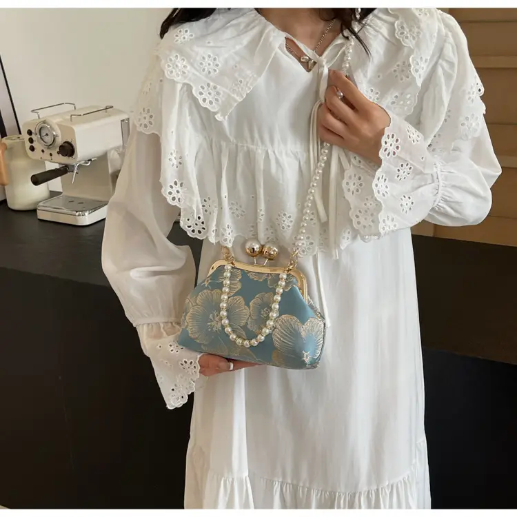 Gold Embroidered Handbag for Women 2025 New Fashion — feature 21