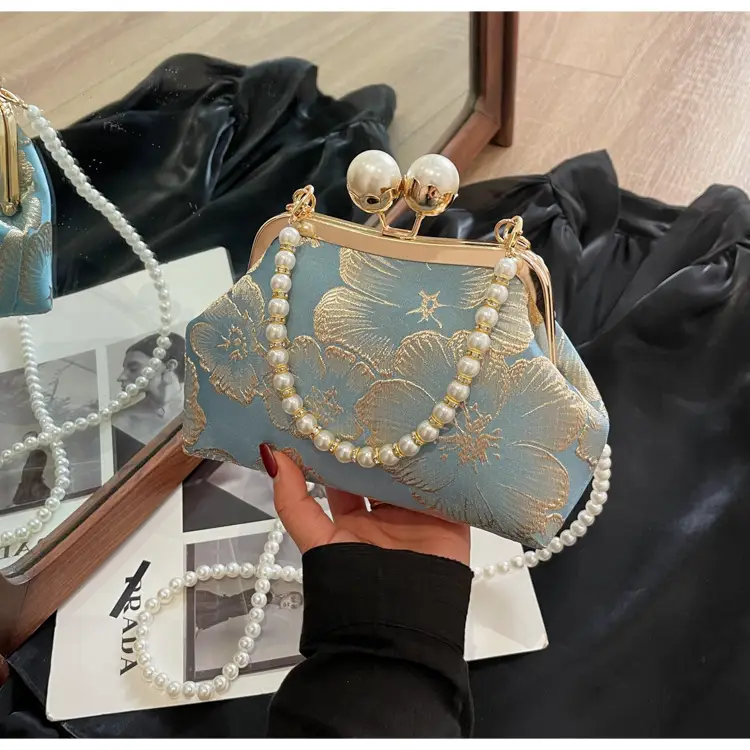 Gold Embroidered Handbag for Women 2025 New Fashion — feature 27