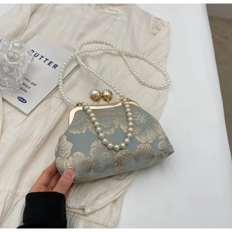 Gold Embroidered Handbag for Women 2025 New Fashion — feature 32