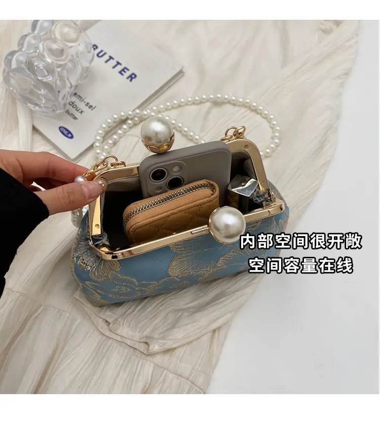 Gold Embroidered Handbag for Women 2025 New Fashion — feature 8