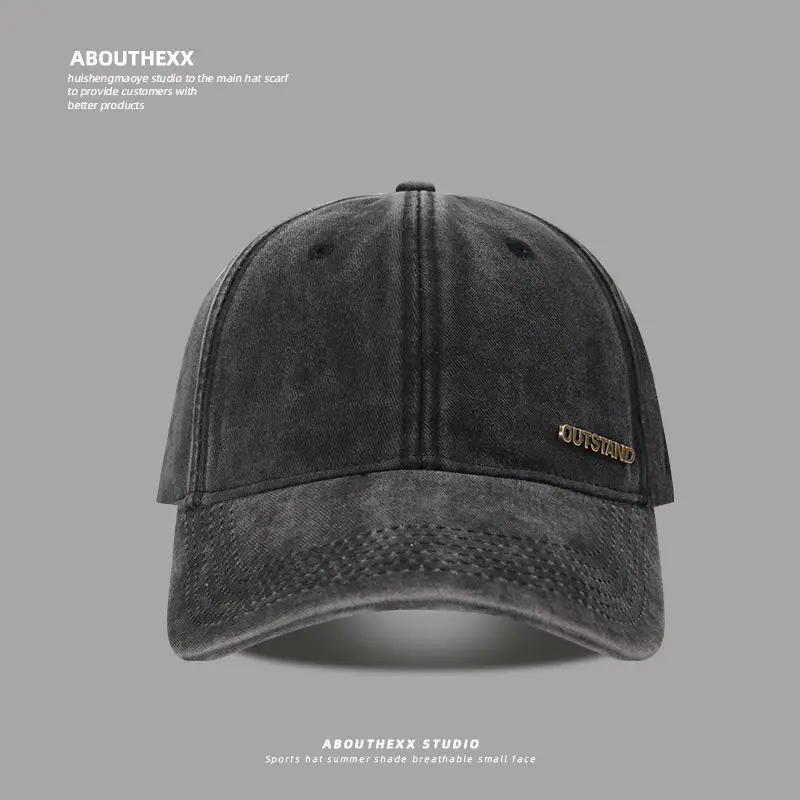 Women's Washable Baseball Cap Multi Color Big Head Face Small - Image 3