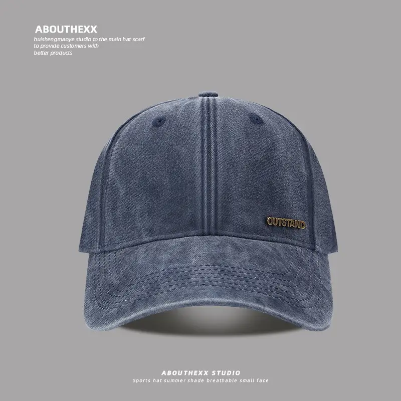 Women's Washable Baseball Cap Multi Color Big Head Face Small - Image 5