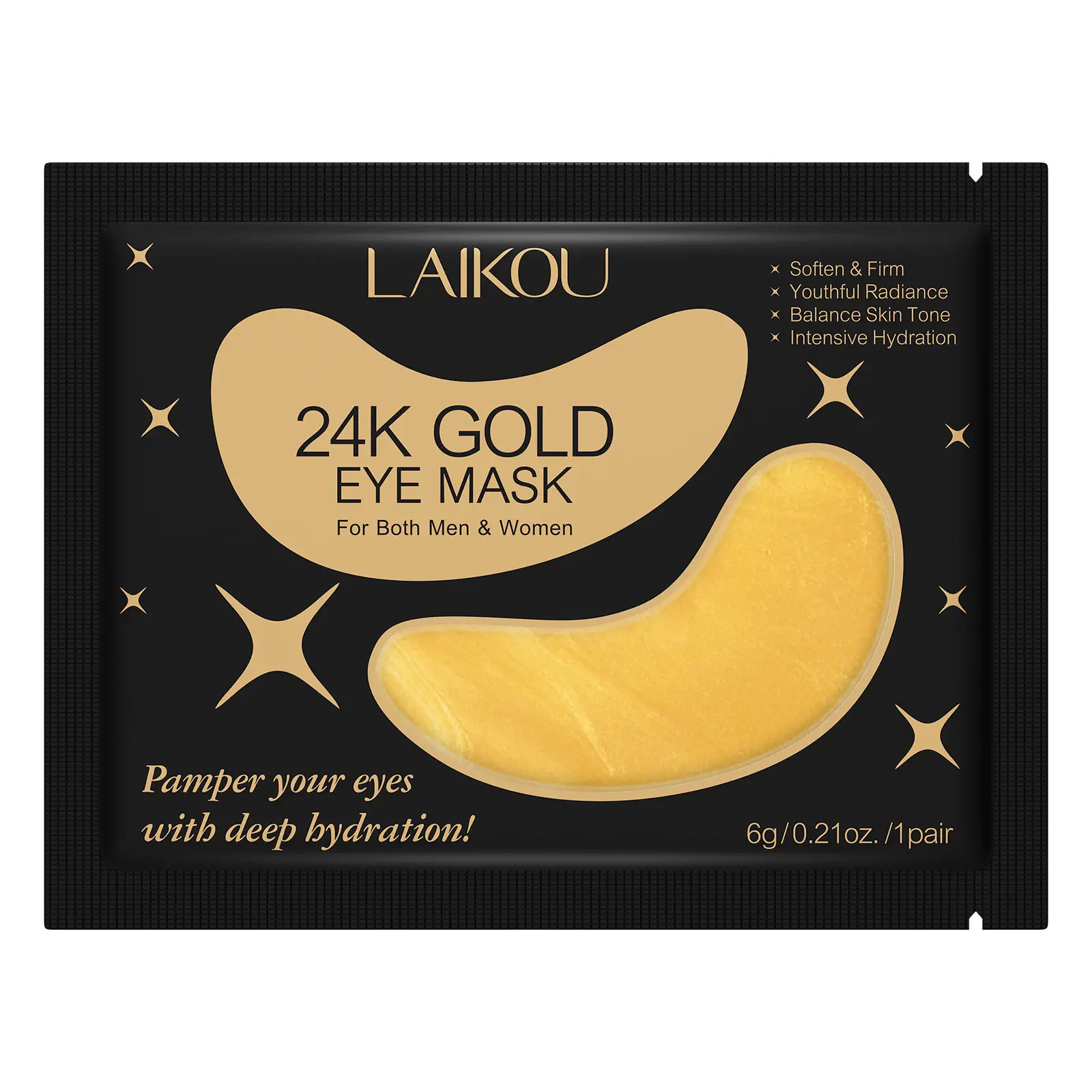 Gold Collagen Eye Mask 6g for Glowing Eyes - Image 5
