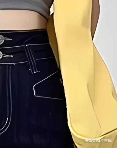 Women Dark Blue Wide Leg Jeans Slim Fit 2025 — feature 8