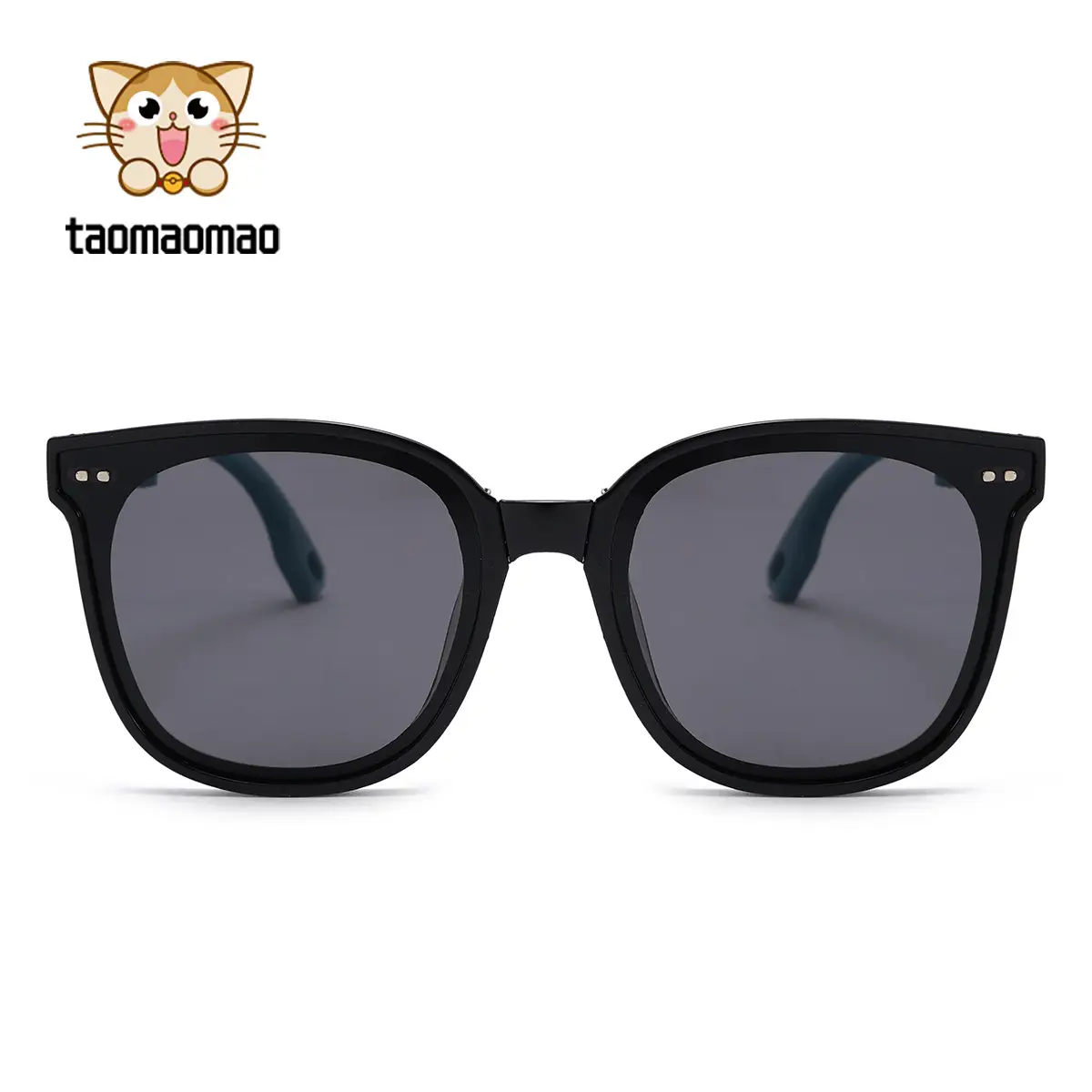 New Kids Foldable HD Polarized Sunglasses Blue Rose Gold