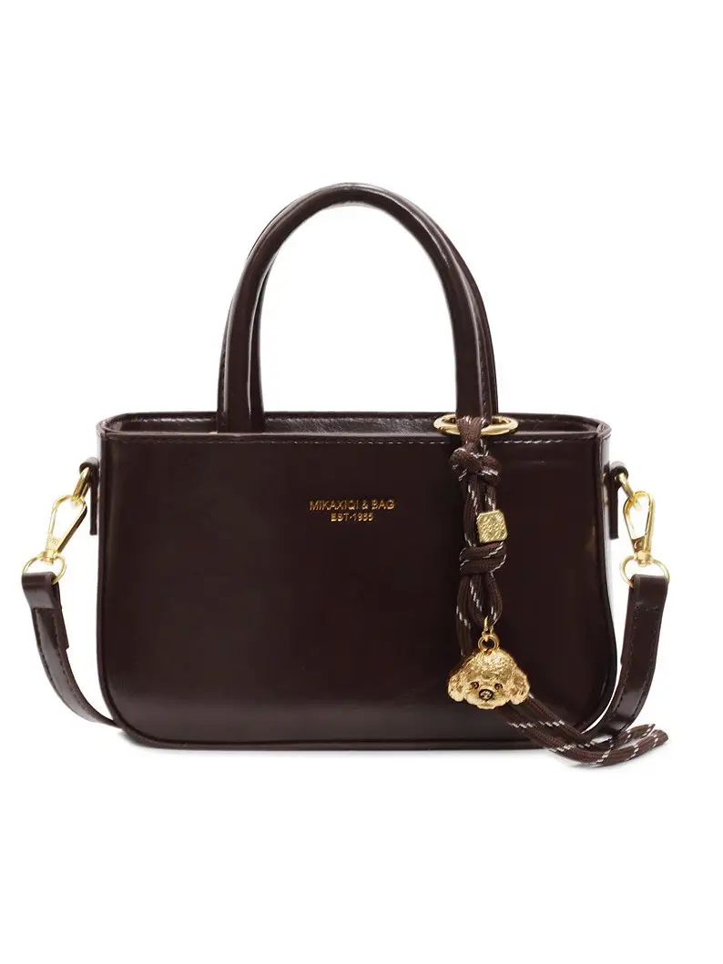 Retro Brown Leather Shoulder Bag for Women 2025 - Image 13