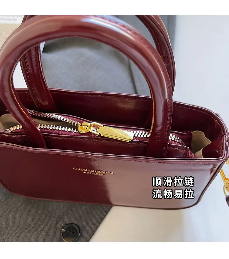 Retro Brown Leather Shoulder Bag for Women 2025 — feature 4