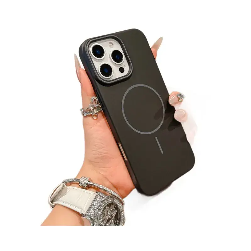 Orange Magnetic Phone Case for Apple 17Promax