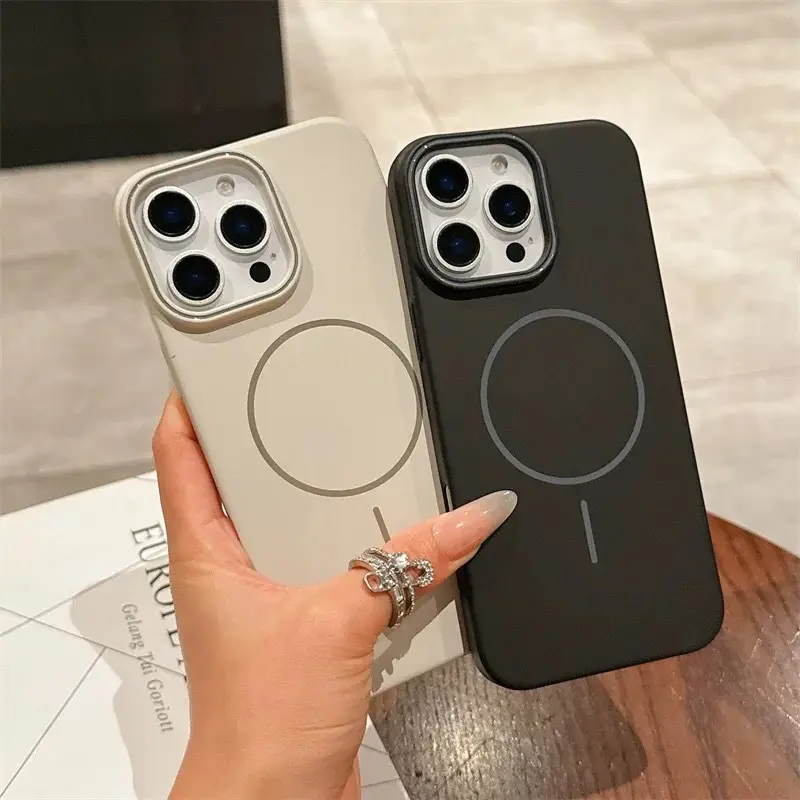 Orange Magnetic Phone Case for Apple 17Promax — feature 2