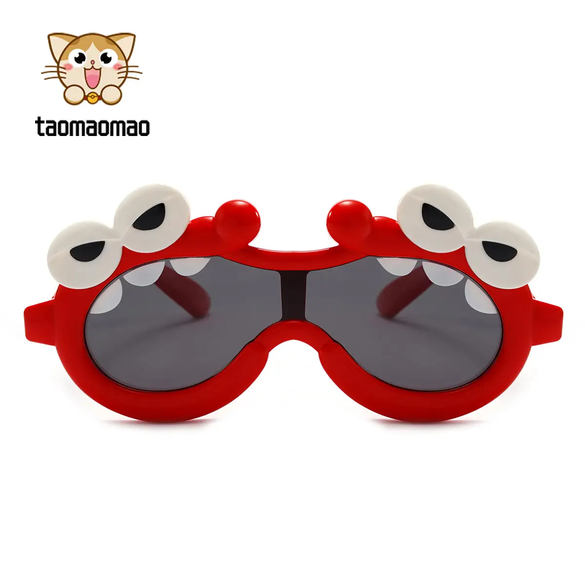 New Kids Cartoon Silicone Sunglasses Red Polarized - Image 8