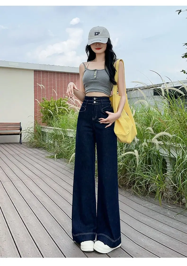 Meat-Covered Wide Leg Jeans Women 2025 — feature 14