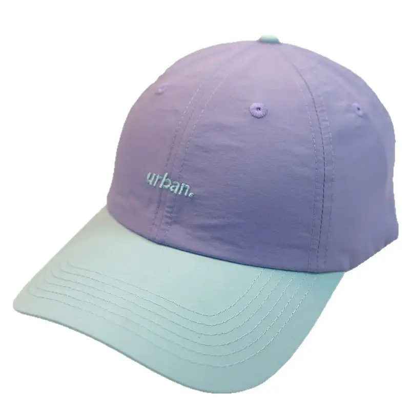 Women's Korean Baseball Cap Contrast Embroidered - Image 11