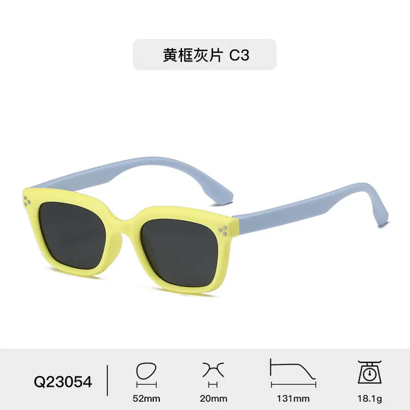 New Kids Polarized Sunglasses Gray C19 - Image 8