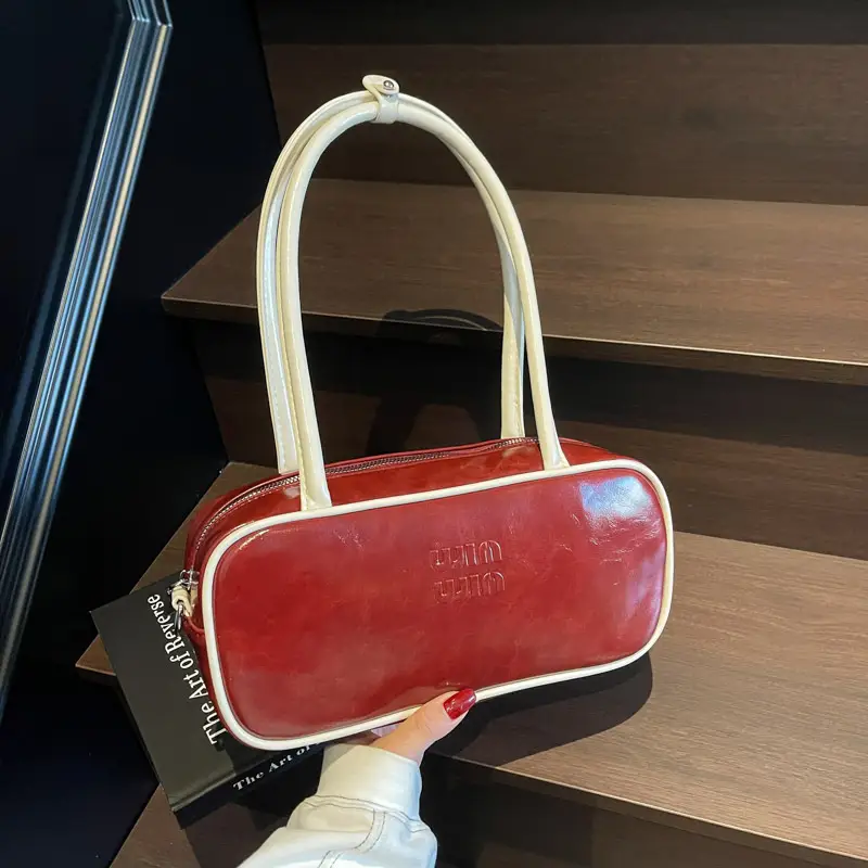Vintage Brown Crossbody Bag for Women 2025