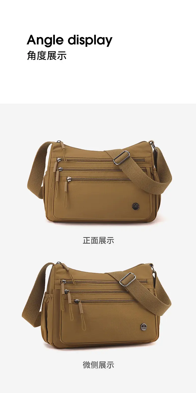 Women's Nylon Crossbody Bag 2025 Spring New — feature 24