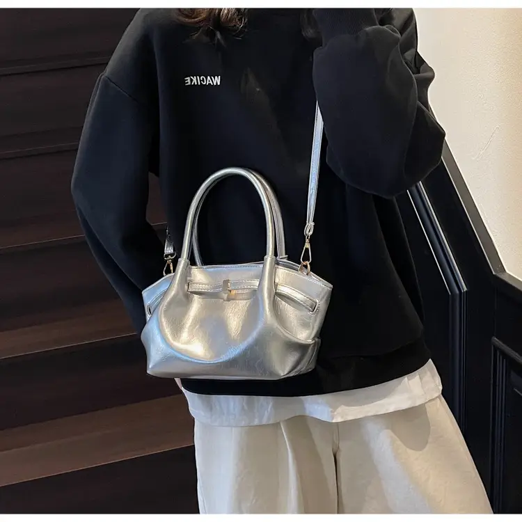 2026 Retro Brown Leather Shoulder Bag with Handle — feature 10