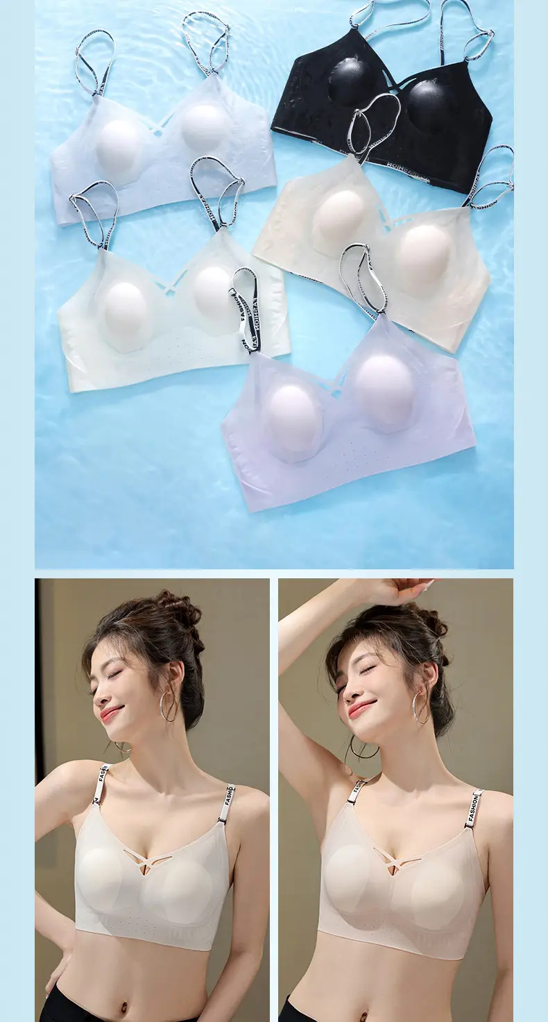New Large Backless Underwear Women's Jelly Glue Rabbit Ears — feature 20