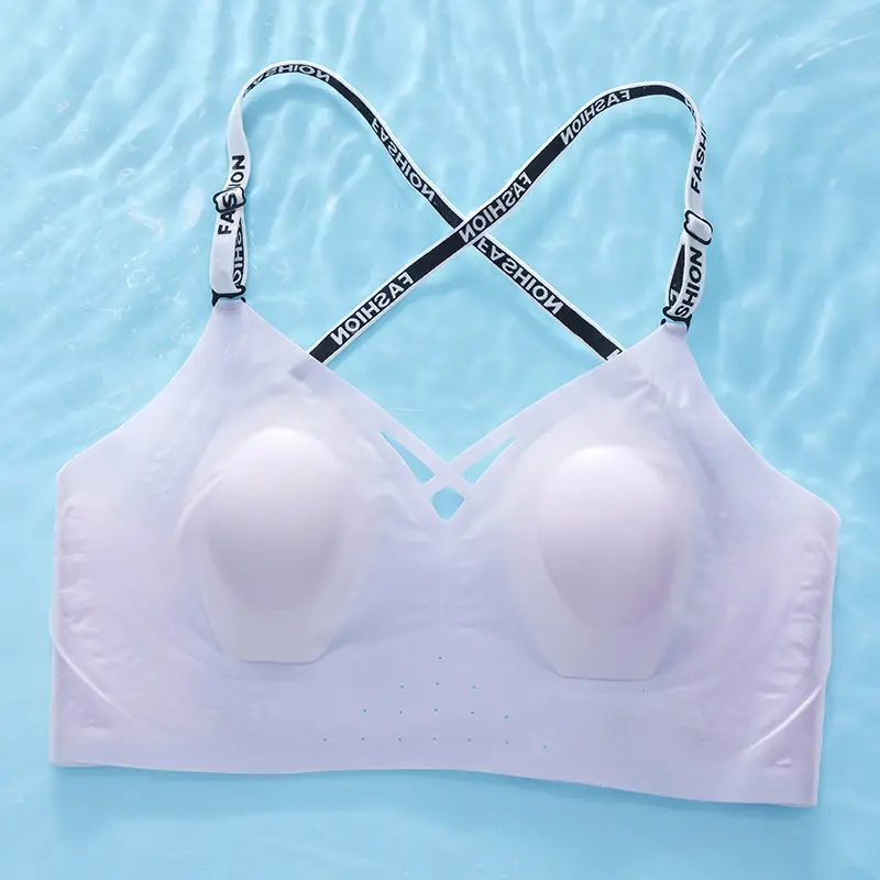New Large Backless Underwear Women's Jelly Glue Rabbit Ears - Image 2