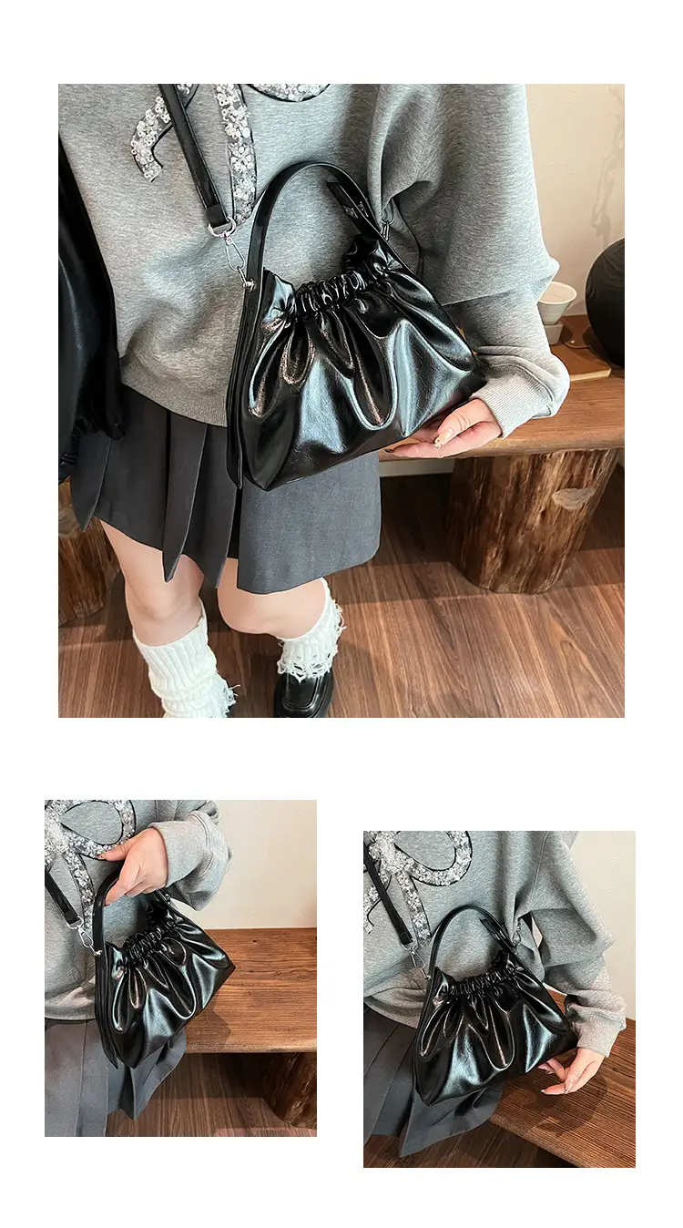 2024 New Fashion Shoulder Crossbody Bag Olive Gloss — feature 13