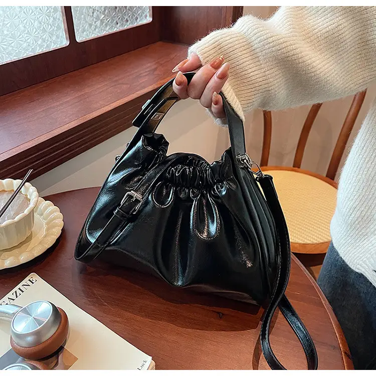 2024 New Fashion Shoulder Crossbody Bag Olive Gloss — feature 21