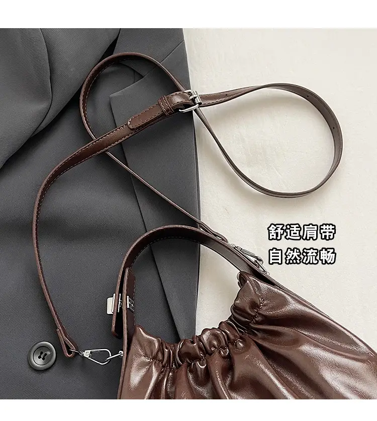 2024 New Fashion Shoulder Crossbody Bag Olive Gloss — feature 6